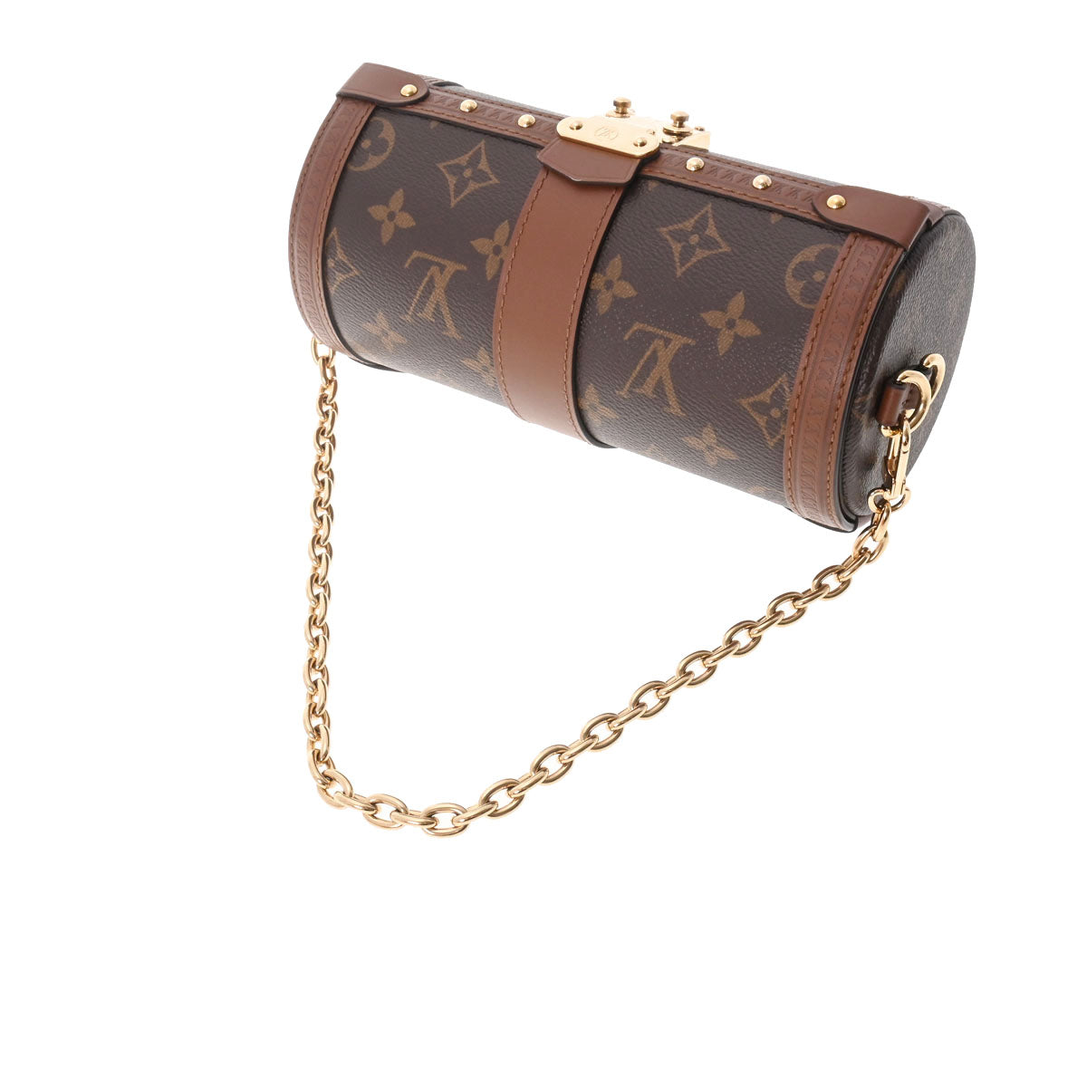 ルイヴィトンパピヨントランク 2WAY 14145 ブラウン レディース モノグラムキャンバス ハンドバッグ M57835 LOUIS VUITTON  中古 – 銀蔵オンライン