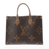 LOUIS VUITTON ルイヴィトン モノグラム リバース オンザゴーMM ブラウン M45321 レディース モノグラムキャンバス 2WAYバッグ Aランク 中古 銀蔵