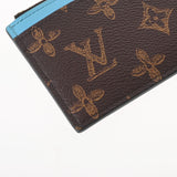 LOUIS VUITTON ルイヴィトン モノグラム コインカードホルダー N°7 ヴァージルアブロー ブラウン/ブルー M81256 メンズ モノグラムキャンバス コインケース ABランク 中古 銀蔵