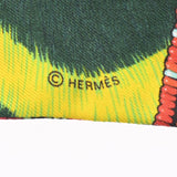 HERMES エルメス ツイリー PELAGES ET CAMOUFLAGE マルチカラー レディース シルク100％ スカーフ Aランク 中古 銀蔵