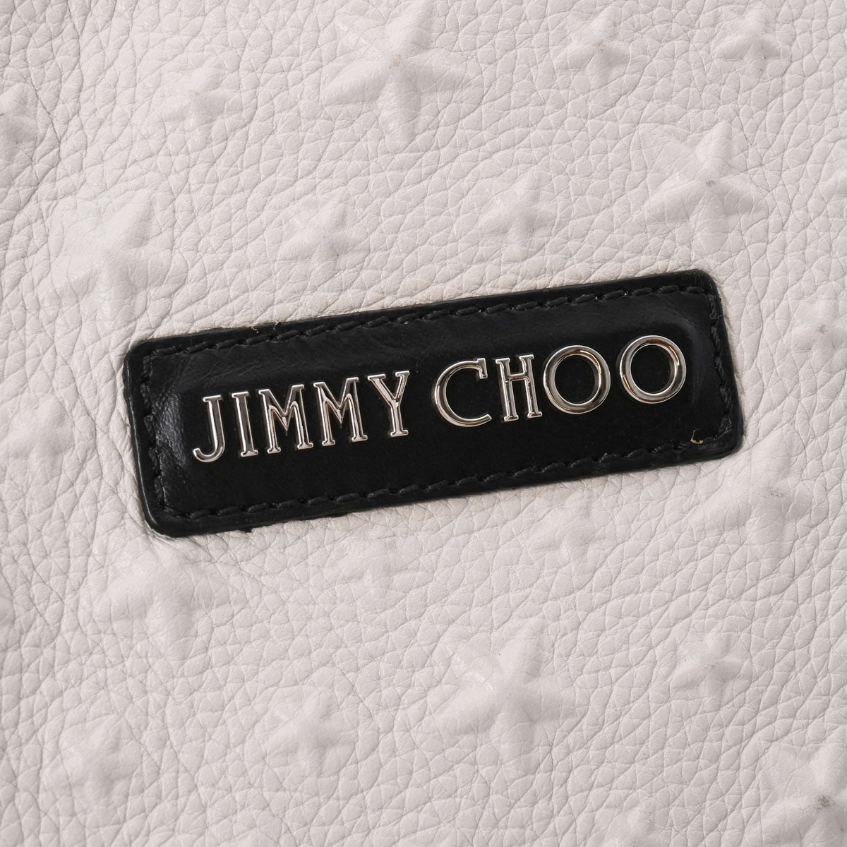 ジミーチュウスターエンボス トートバッグ 白/黒 レディース レザー トートバッグ JIMMY CHOO 中古 – 銀蔵オンライン