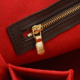 LOUIS VUITTON ルイヴィトン ダミエ ハムステッドPM ブラウン N51205 レディース ダミエキャンバス ハンドバッグ Aランク 中古 銀蔵