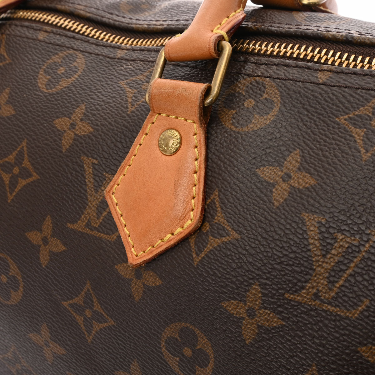 LOUIS VUITTON ルイヴィトン モノグラム スピーディ30 ブラウン M41108