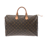 LOUIS VUITTON ルイヴィトン モノグラム スピーディ40 ブラウン M41522 ユニセックス モノグラムキャンバス ハンドバッグ Bランク 中古 銀蔵