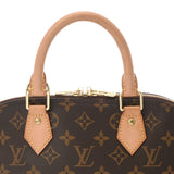 LOUIS VUITTON ルイヴィトン モノグラム アルマ 新型 ブラウン M53151 レディース モノグラムキャンバス ハンドバッグ Bランク 中古 銀蔵