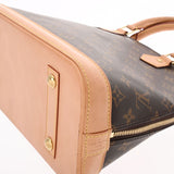 LOUIS VUITTON ルイヴィトン モノグラム アルマ 新型 ブラウン M53151 レディース モノグラムキャンバス ハンドバッグ Bランク 中古 銀蔵