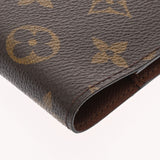 LOUIS VUITTON ルイヴィトン モノグラム アジェンダ PM ブラウン R20005 レディース モノグラムキャンバス 手帳カバー Aランク 中古 銀蔵