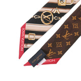 LOUIS VUITTON ルイヴィトン バンドーBB  ベージュ M77325 レディース シルク100％ スカーフ Aランク 中古 銀蔵