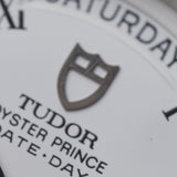 TUDOR チュードル プリンスデイトデイ アンティーク 94614 メンズ SS 腕時計 自動巻き 白文字盤 ABランク 中古 銀蔵