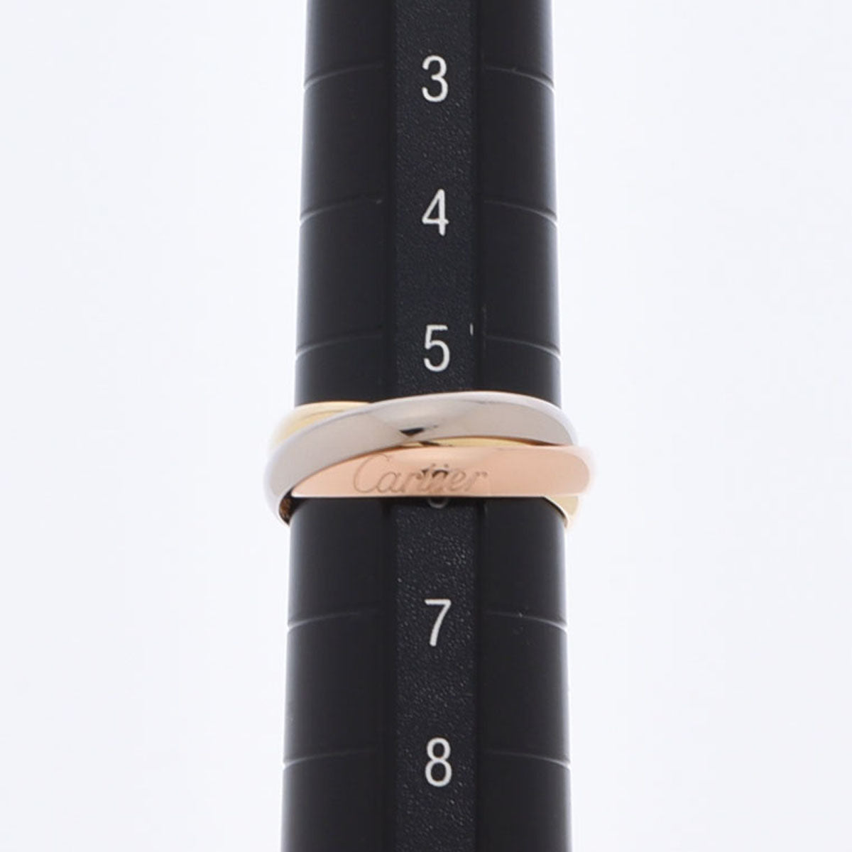 カルティエトリニティリング #45 レディース リング・指輪 5号 CARTIER