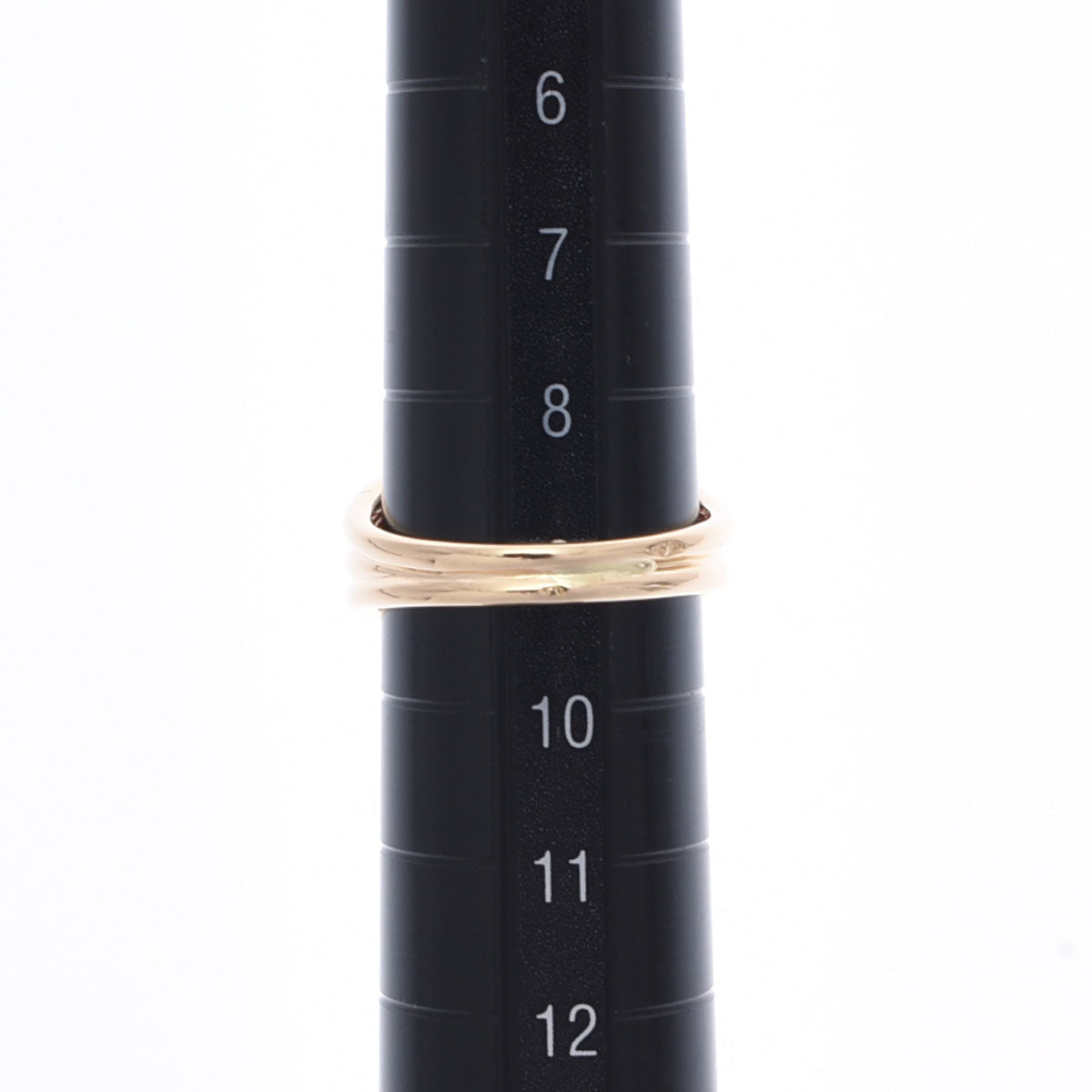 ブシュロンバケットダイヤ リング レディース K18イエローゴールド