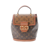 LOUIS VUITTON ルイヴィトン モノグラム リバース ドーフィーヌ バックパック M45142 レディース モノグラムリバース キャンバス リュック・デイパック Aランク 中古 銀蔵