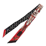 LOUIS VUITTON ルイヴィトン バンドートリビュートトゥー レッド/ベージュ M76888 レディース シルク100％ スカーフ ABランク 中古 銀蔵