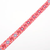 LOUIS VUITTON ルイヴィトン バンドーBB フラワーズ フォエバー ピンク/レッド M77684 レディース シルク100％ スカーフ ABランク 中古 銀蔵