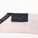 LOUIS VUITTON ルイヴィトン バンドーBB ライジング コンフィデンシャル ブラック/ピンク M76351 レディース シルク100％ スカーフ Bランク 中古 銀蔵