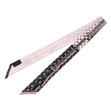 LOUIS VUITTON ルイヴィトン バンドーBB ライジング コンフィデンシャル ブラック/ピンク M76351 レディース シルク100％ スカーフ Bランク 中古 銀蔵