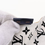 LOUIS VUITTON ルイヴィトン バンドー BB レッツ ゴー 黒/白 M76442 レディース シルク100% スカーフ Aランク 中古 銀蔵