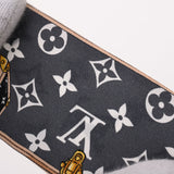 LOUIS VUITTON ルイヴィトン バンドー BB レッツ ゴー 黒/白 M76442 レディース シルク100% スカーフ Aランク 中古 銀蔵