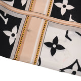 LOUIS VUITTON ルイヴィトン バンドー モノグラム コンフィデンシャル 黒/白 M78656 レディース シルク100％ スカーフ ABランク 中古 銀蔵