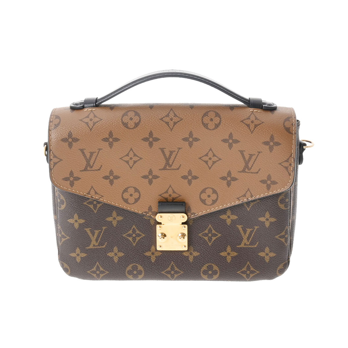 最終値下げLouis Vuitton ブラウンレザーハンドバッグ オールインBB モノグラム ハンドバッグ PVC レザー ブラウン 2WAY ルイ