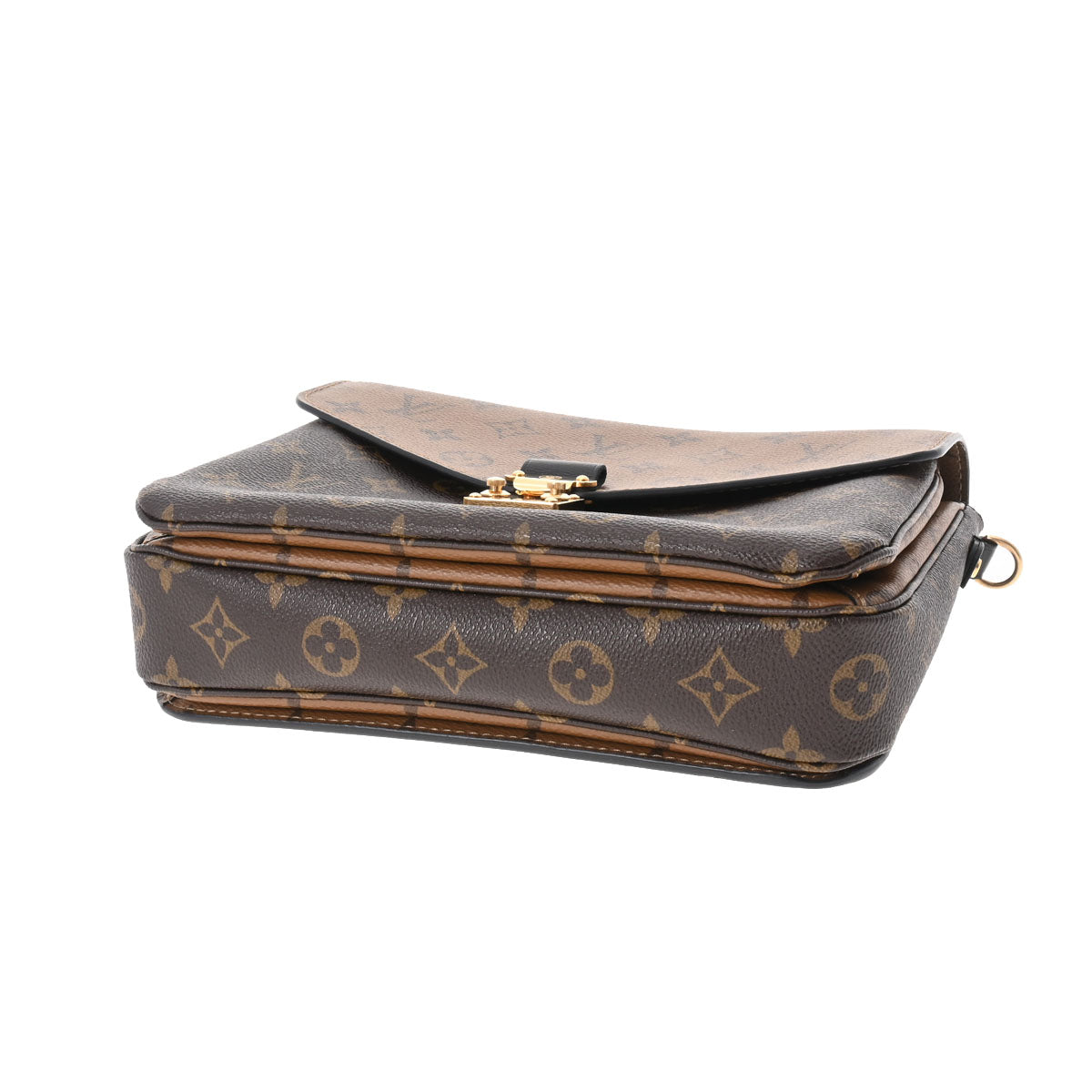 LOUIS VUITTON ルイヴィトン モノグラム ポシェットメティスMM 2WAY ブラウン/黒 M44876 レディース モノグラムリバース  キャンバス ハンドバッグ Aランク 中古 - Outreachhospitals