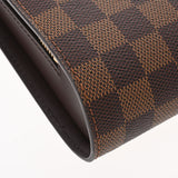 LOUIS VUITTON ルイヴィトン ダミエ サンルイ ブラウン N51993 レディース ダミエキャンバス セカンドバッグ Aランク 中古 銀蔵