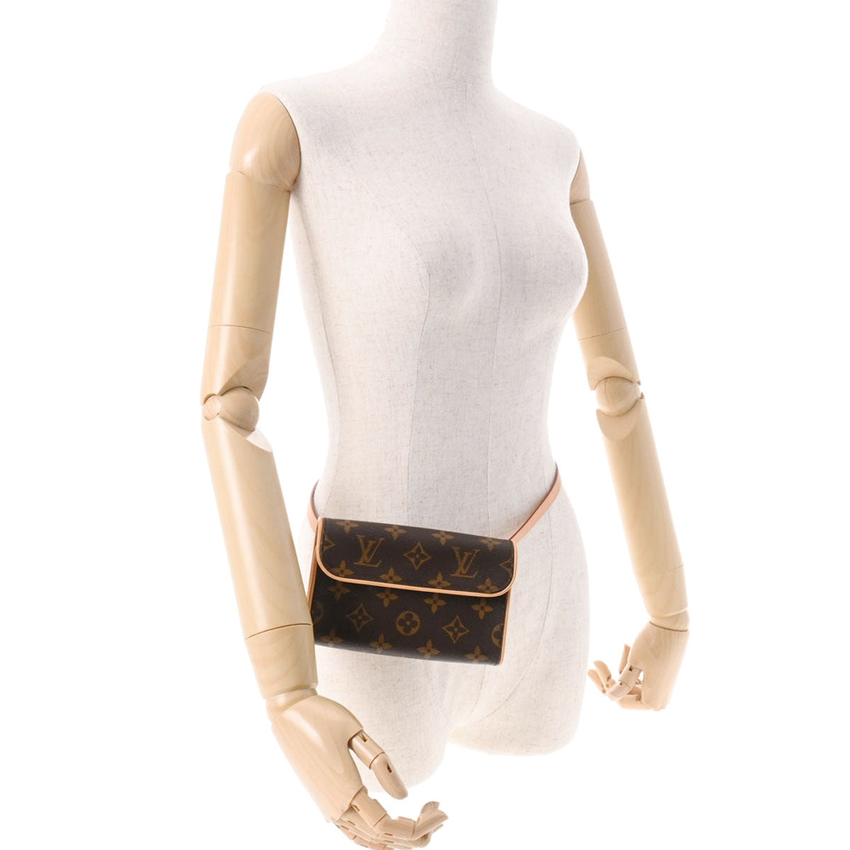 ルイヴィトンポシェットフロランティーヌ 14145 ブラウン ユニセックス