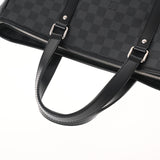 LOUIS VUITTON ルイヴィトン ダミエ グラフィット タダオ 黒 N51192 メンズ ダミエグラフィットキャンバス ハンドバッグ Bランク 中古 銀蔵