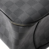LOUIS VUITTON ルイヴィトン ダミエ グラフィット タダオ 黒 N51192 メンズ ダミエグラフィットキャンバス ハンドバッグ Bランク 中古 銀蔵