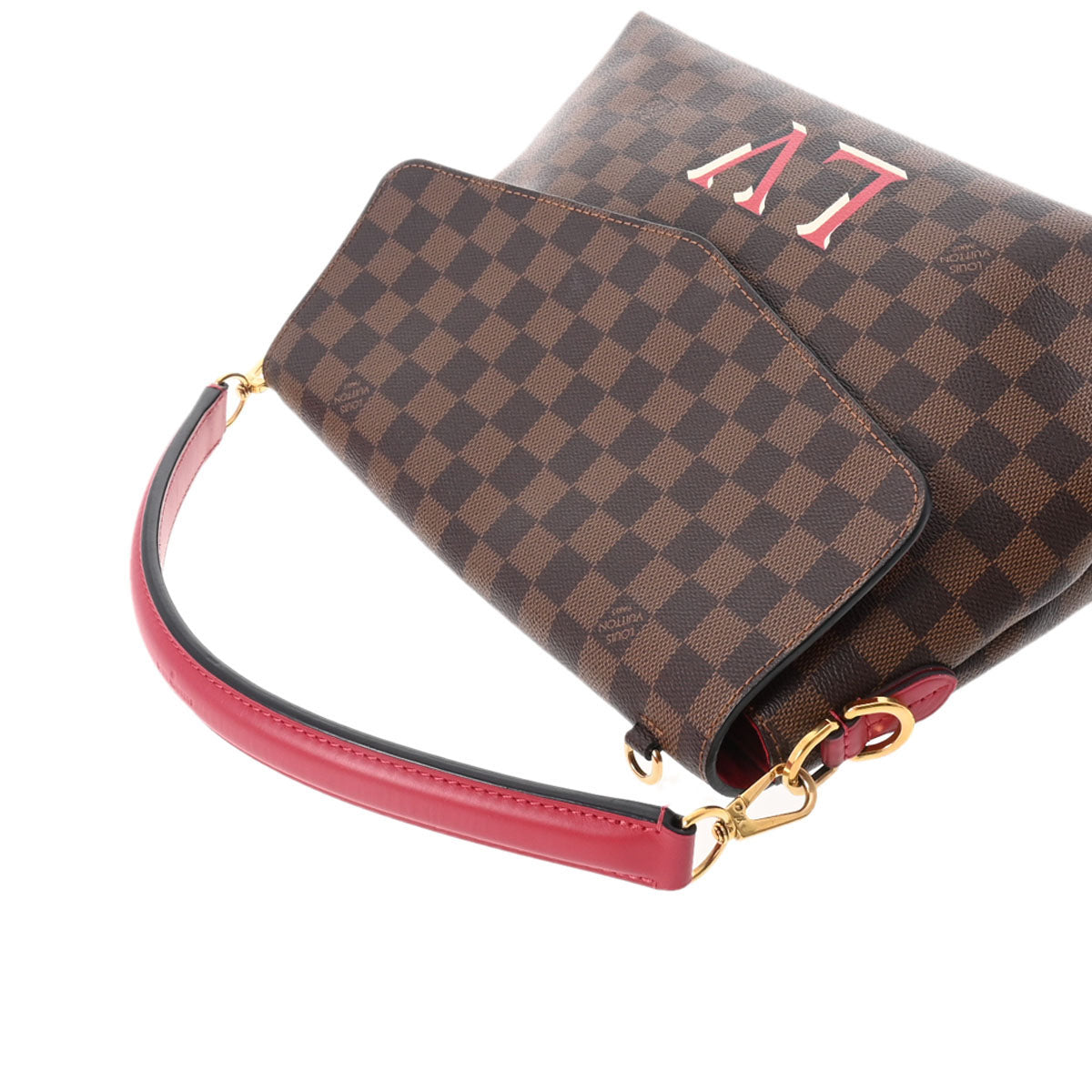 ルイヴィトンボブールMM 14137 スカーレット レディース ダミエキャンバス 2WAYバッグ N40176 LOUIS VUITTON 中古 –  銀蔵オンライン