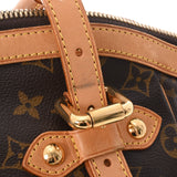 LOUIS VUITTON ルイヴィトン モノグラム ティヴォリ GM ブラウン M40144 レディース モノグラムキャンバス ハンドバッグ Bランク 中古 銀蔵