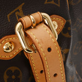 LOUIS VUITTON ルイヴィトン モノグラム ティヴォリ GM ブラウン M40144 レディース モノグラムキャンバス ハンドバッグ Bランク 中古 銀蔵