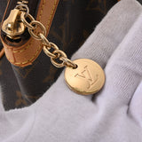LOUIS VUITTON ルイヴィトン モノグラム ティヴォリ GM ブラウン M40144 レディース モノグラムキャンバス ハンドバッグ Bランク 中古 銀蔵