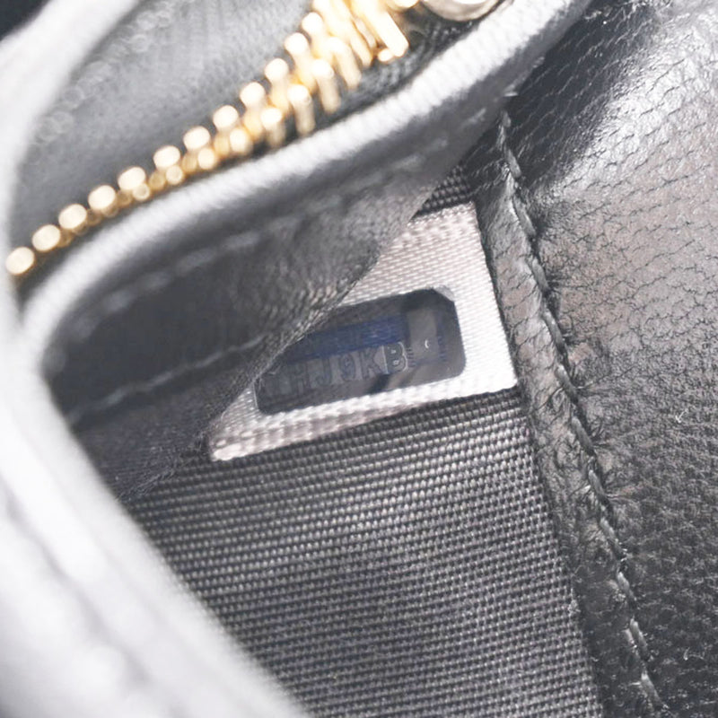 JIMMY CHOO ジミーチュウ コンパクトウォレット ブラック ゴールド金具 HANNE-NBA-0244 レディース ナッパレザー 二つ折り財布 未使用 銀蔵