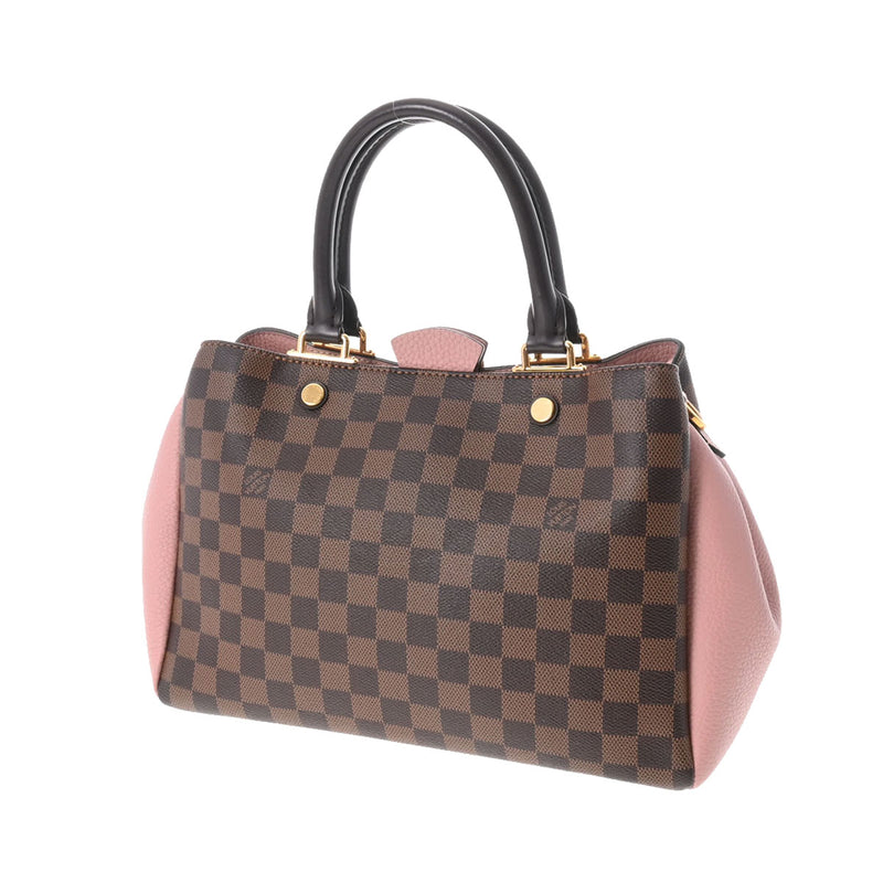 LOUIS VUITTON ルイヴィトン ダミエ ブリタニー マグノリア N41674 レディース ダミエキャンバス ハンドバッグ Aランク 中古 銀蔵