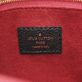 LOUIS VUITTON ルイヴィトン モノグラム アンプラント オンザゴーPM  ノワール/ベージュ M45659 レディース レザー ハンドバッグ Aランク 中古 銀蔵