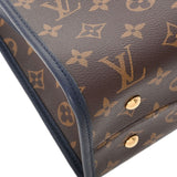 LOUIS VUITTON ルイヴィトン モノグラム ポパンクールPM マリーヌ M43434 レディース モノグラムキャンバス ハンドバッグ Aランク 中古 銀蔵