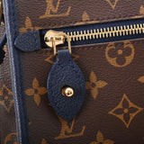 LOUIS VUITTON ルイヴィトン モノグラム ポパンクールPM マリーヌ M43434 レディース モノグラムキャンバス ハンドバッグ Aランク 中古 銀蔵