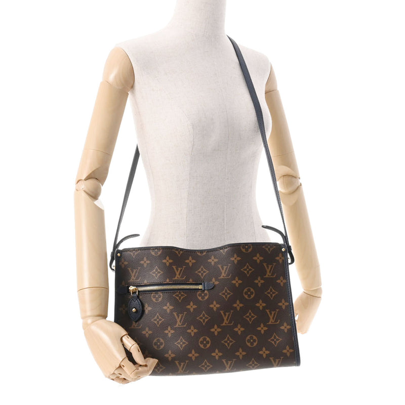 LOUIS VUITTON ルイヴィトン モノグラム ポパンクールPM マリーヌ M43434 レディース モノグラムキャンバス ハンドバッグ Aランク 中古 銀蔵