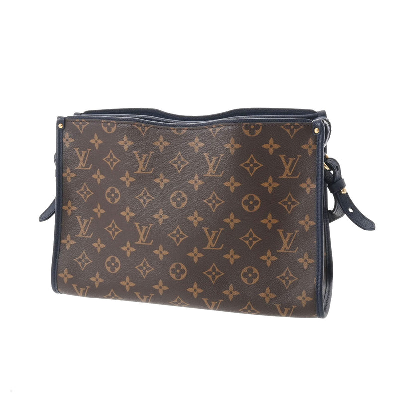 LOUIS VUITTON ルイヴィトン モノグラム ポパンクールPM マリーヌ M43434 レディース モノグラムキャンバス ハンドバッグ Aランク 中古 銀蔵