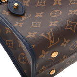 LOUIS VUITTON ルイヴィトン モノグラム ポパンクールPM マリーヌ M43434 レディース モノグラムキャンバス ハンドバッグ Aランク 中古 銀蔵