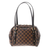 LOUIS VUITTON ルイヴィトン ダミエ リヴィントンPM ブラウン N41157 レディース ダミエキャンバス ハンドバッグ Aランク 中古 銀蔵