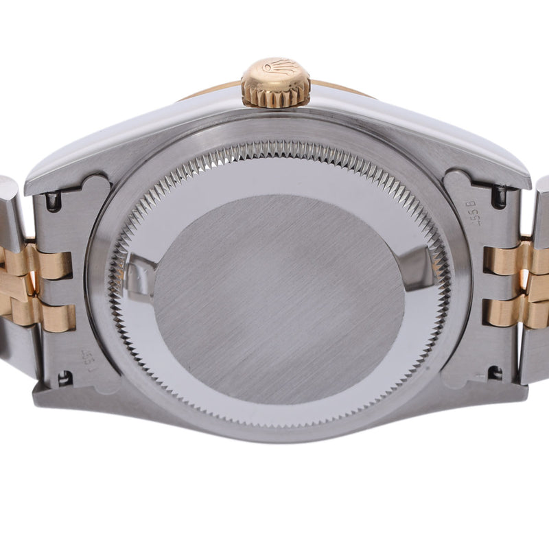 ROLEX ロレックス デイトジャスト 16233NG メンズ YG/SS 腕時計 自動巻き ホワイトシェル文字盤 Aランク 中古 銀蔵