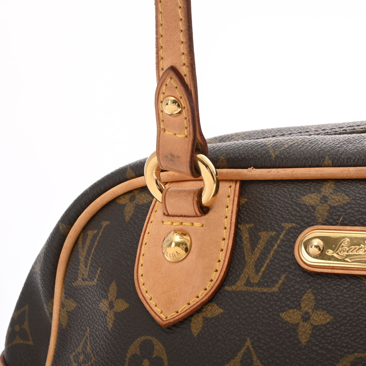 ルイヴィトンモントルグイユ PM 14145 ブラウン レディース モノグラムキャンバス ハンドバッグ M95565 LOUIS VUITTON 中古  – 銀蔵オンライン