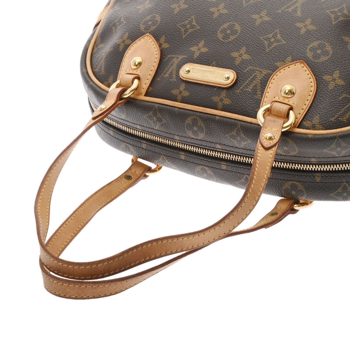 ルイヴィトンモントルグイユ PM 14145 ブラウン レディース モノグラムキャンバス ハンドバッグ M95565 LOUIS VUITTON 中古  – 銀蔵オンライン