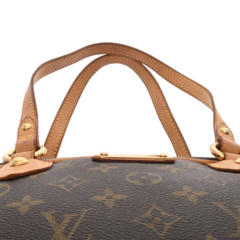 LOUIS VUITTON ルイヴィトン モノグラム モントルグイユ PM ブラウン M95565 レディース モノグラムキャンバス ハンドバッグ Bランク 中古 銀蔵