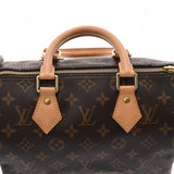 LOUIS VUITTON ルイヴィトン モノグラム スピーディ25 ブラウン M41109 レディース モノグラムキャンバス ハンドバッグ Aランク 中古 銀蔵