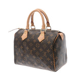 LOUIS VUITTON ルイヴィトン モノグラム スピーディ25 ブラウン M41109 レディース モノグラムキャンバス ハンドバッグ Aランク 中古 銀蔵