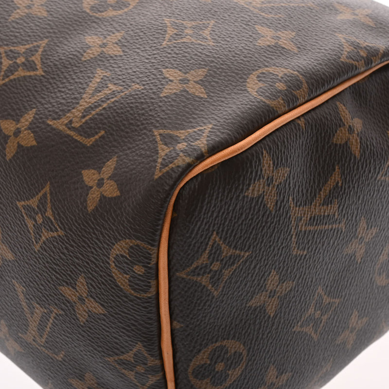 LOUIS VUITTON ルイヴィトン モノグラム スピーディ25 ブラウン M41109 レディース モノグラムキャンバス ハンドバッグ Aランク 中古 銀蔵