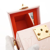 LOUIS VUITTON ルイヴィトン ヴェルニ ブリーカーボックス ローズバレリーヌ M52516 レディース モノグラムヴェルニ ハンドバッグ Aランク 中古 銀蔵
